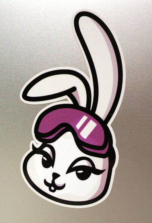 SkiBunni sticker bunny only